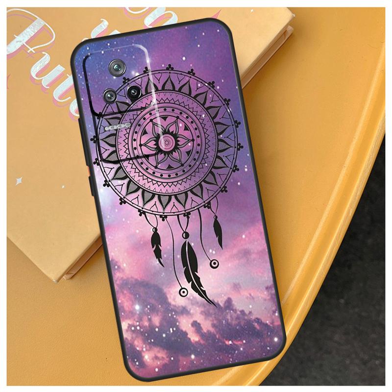 The Dream Catcher Mandala Funda For Xiaomi 15 14 Ultra 17 Pro Max 13T 14T 15T POCO F5 F6 F7 Pro X5 X6 X7 F8 Ultra Case