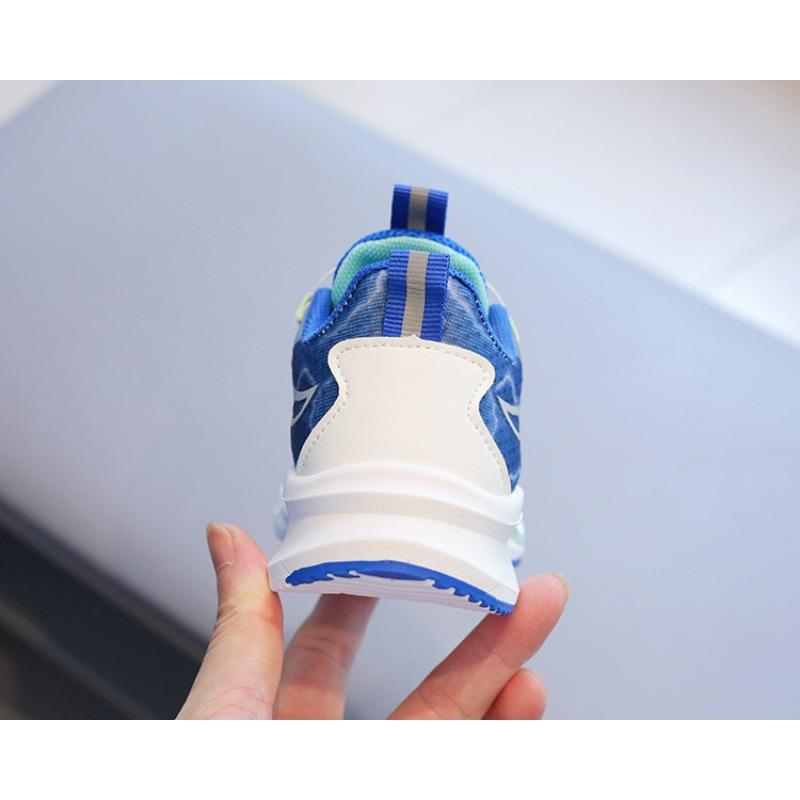 Children's Sports Shoes - Spring/Autumn Casual Shoes with Rotary Buckle (Twist Button) for Boys, Running Shoes for Girls
