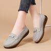 Women's PU Leather Penny Loafers Classic Moccasins Casual Slip On Comfortable Lightweight Walking Flats Driving Boat Shoes for Women Loafer Shoes