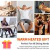 Heated Seat Cushion with 7 Heat Settings & 12-Hour Timer Shut-Off Function Office Chair Pad, Auto Shut-Off Protection, Soft Plush Cover, Non-Slip