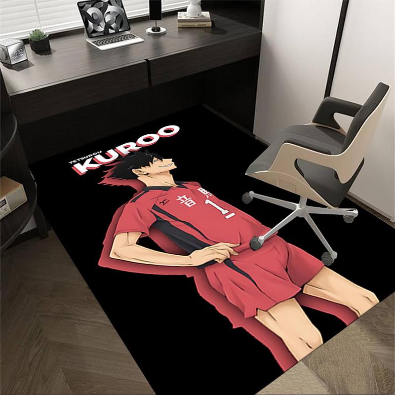 

1pc volleyball player Carpet, Office Rug Outdoor Mat Home Decor Area Carpet Festival 60cm by 90cm