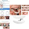 Lower Teeth Upper Dental Veneers Denture Tooth Cover Simulati Set