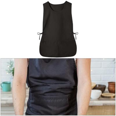 Bib Apron Chef Dishwashing Polyester Cooking for Men Women Gardener Barber