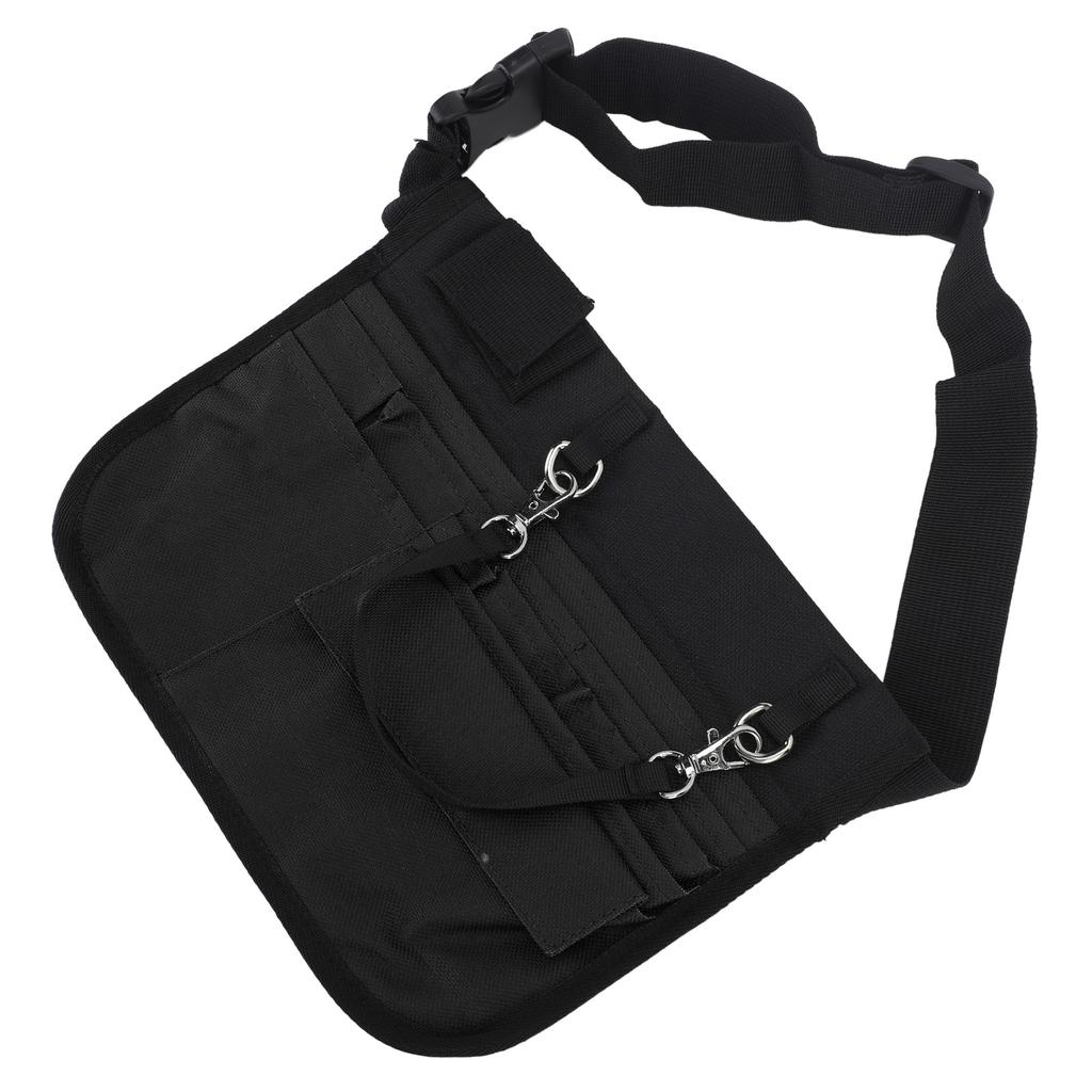 Nurse Fanny Pack Medical Supplies Storage Bag Multi Compartment Nurse Medical Waist Pouch Black