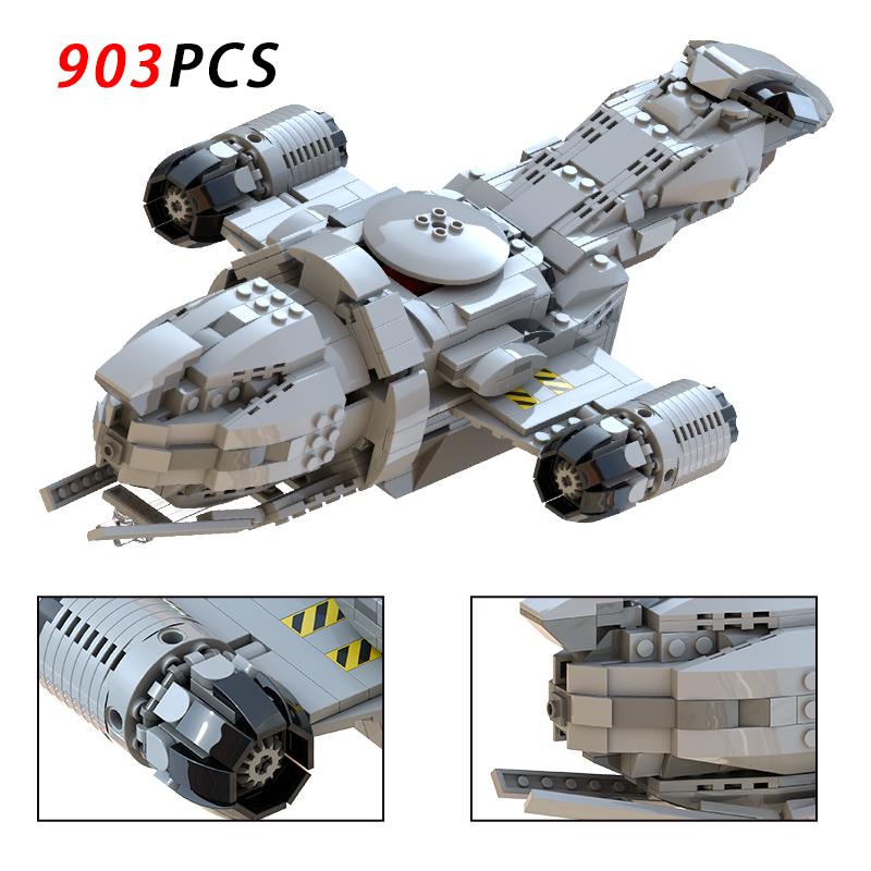 Galaxy Spacecraft Razors Building Blocks Bricks Spaceship Model Toy for Kids Xmas Easter Gift