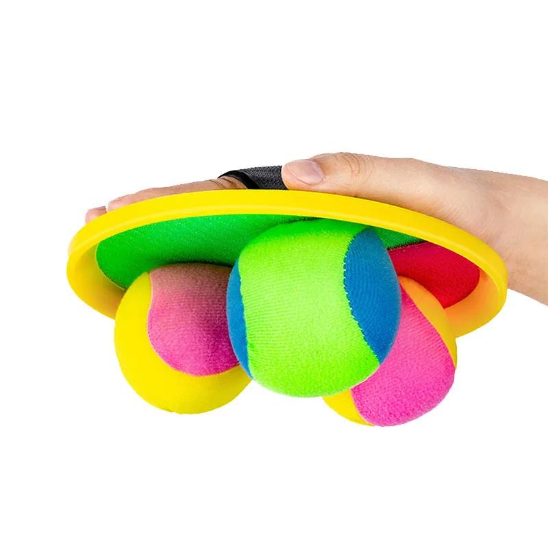 Children Ball Toys Outdoor Sport Beach Racket Catch Paddle Outside Game Toss And Catch Balls Beach Playground Supply TMZ