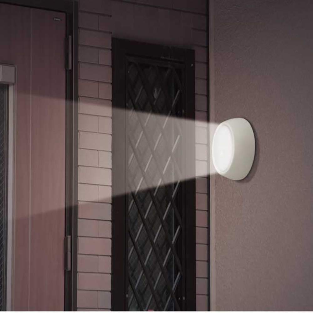OHM Electric LED Sensor Light, LightDark + Motion Detection, IndoorOutdoor Use, NIT-BLA6JM-2 06-4108