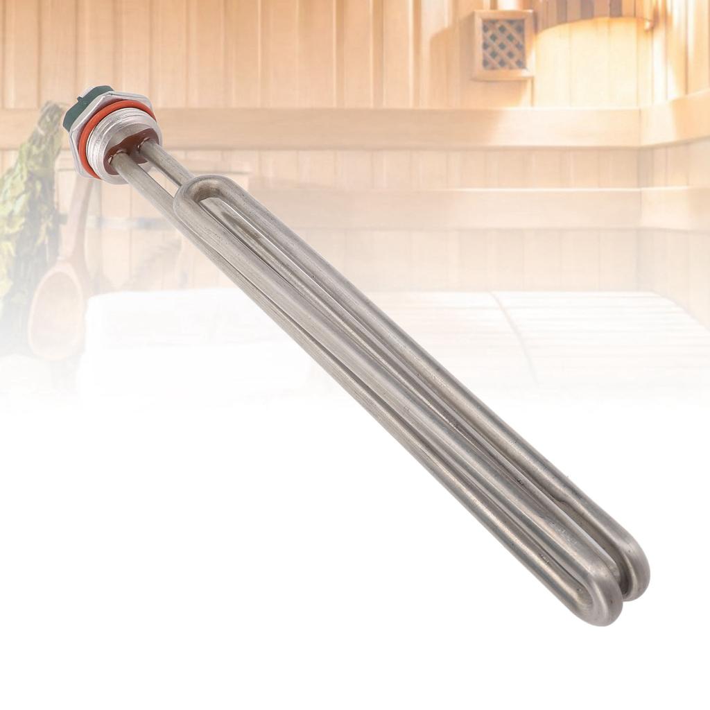 Electric Water Hter Hting Component Replacement   1-1/4in Thrd Hting Tube 3000W for Submersible Immersion Most Double Water Hters