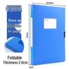 Set of 10 Foldable Plastic A4 Archive Boxes for Documents - Sizes 2cm, 3.5cm, 5.5cm, 7.5cm.