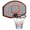 VidaXL Basketball Backboard Black 90x60x2 Cm Polyethylene, Basketball Hoop,,, Backboard 93666