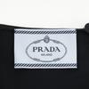 Prada Backhaul One Piece Short Sleeve Black Rayon Women Used