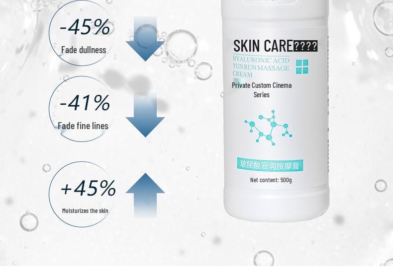 Hyaluronic Acid Facial Hydration & Purification Cream for Deep Cleaning & Pore Care