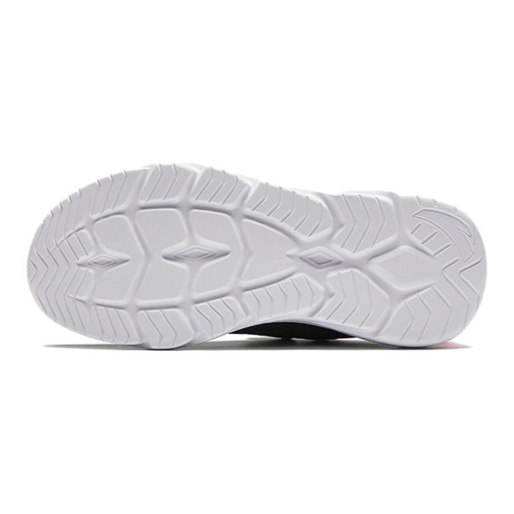 Anta Comfortable Versatile Anti-Kick Wear-Resistant Shock-Absorbing Breathable Low-Top Kids Running Shoes Men Running Shoes Black Pink A22435567-8