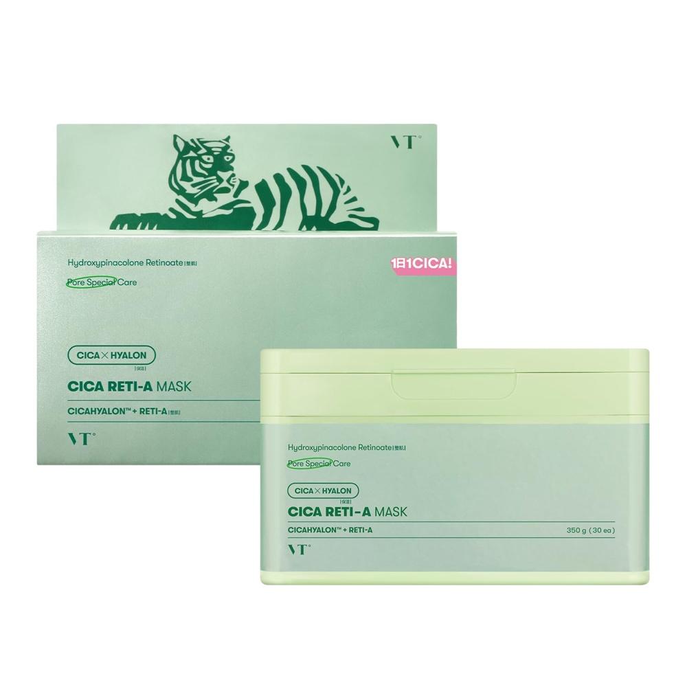 VTCOSMETICS Sheet Mask Box Skin Care (3. Shika Rechi A Mask)