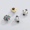 Vintage Ceramic Pumpkin Cabinet Knob Drawer Furniture Handles Dresser Door Pulls Wardrobe Closet Cupboard Hardware Accessories