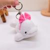 Shark Animal Beluga Plush Keyring Ocean Series Orca Plush Keychain Cute   Toddlers