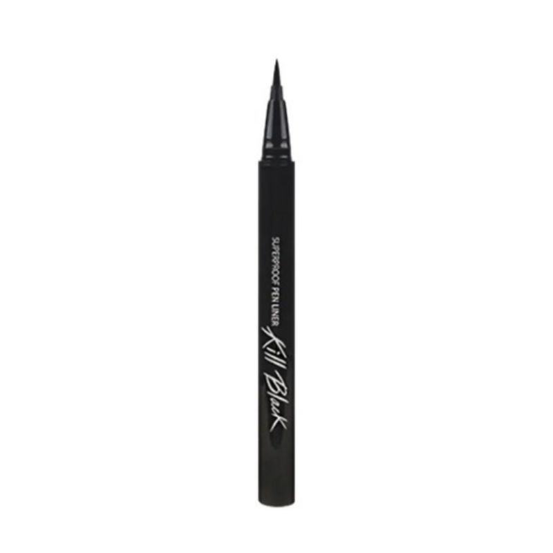 CLIO Superproof Pen Eyeliner 0,55 мл – Водостойкая стойкая жидкая подводка-карандаш 01 Black