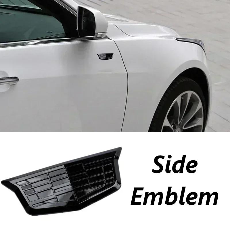 

Premium Car Logo Refit Emblem Steering Wheel Sticker Side Badge Replacement Accessories For Cadillac CT4 CT5 CT6 XT4 XT5 XT6 CT4