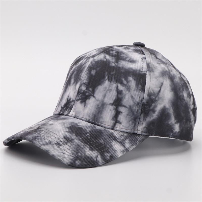 Digital Print Gradient Baseball Cap With Sun Protection For Casual Outdoor Wear
