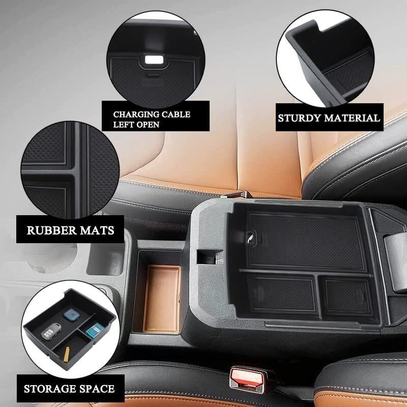 For -2025 Ford Maverick Pickup Center Console Armrest Storage Box Organizer