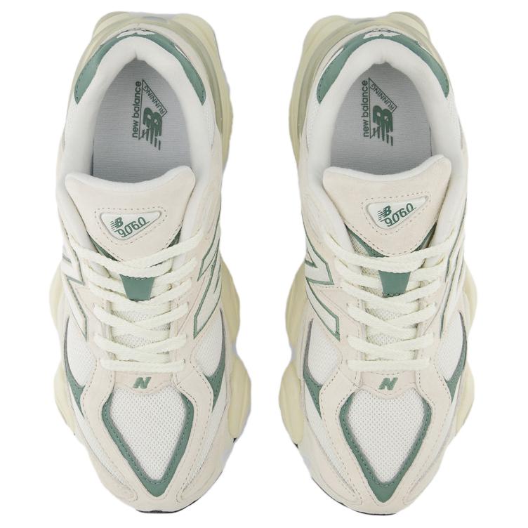 New Balance 9060 Linen Dark Juniper Unisex Sneakers Cream U9060EEI