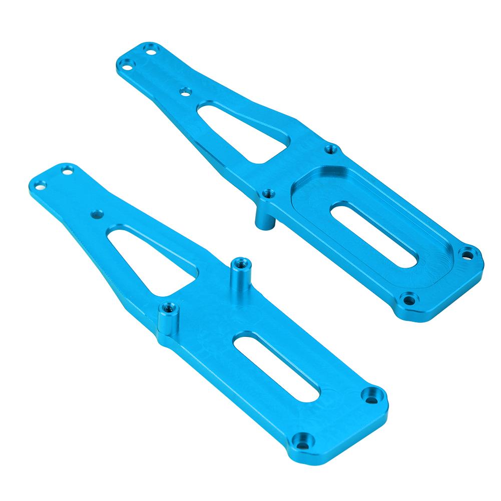 Front Shock Absorber Metal Board For WL Toys 12423 Truck Car R C Hop Up Parts (Blue 0008B)