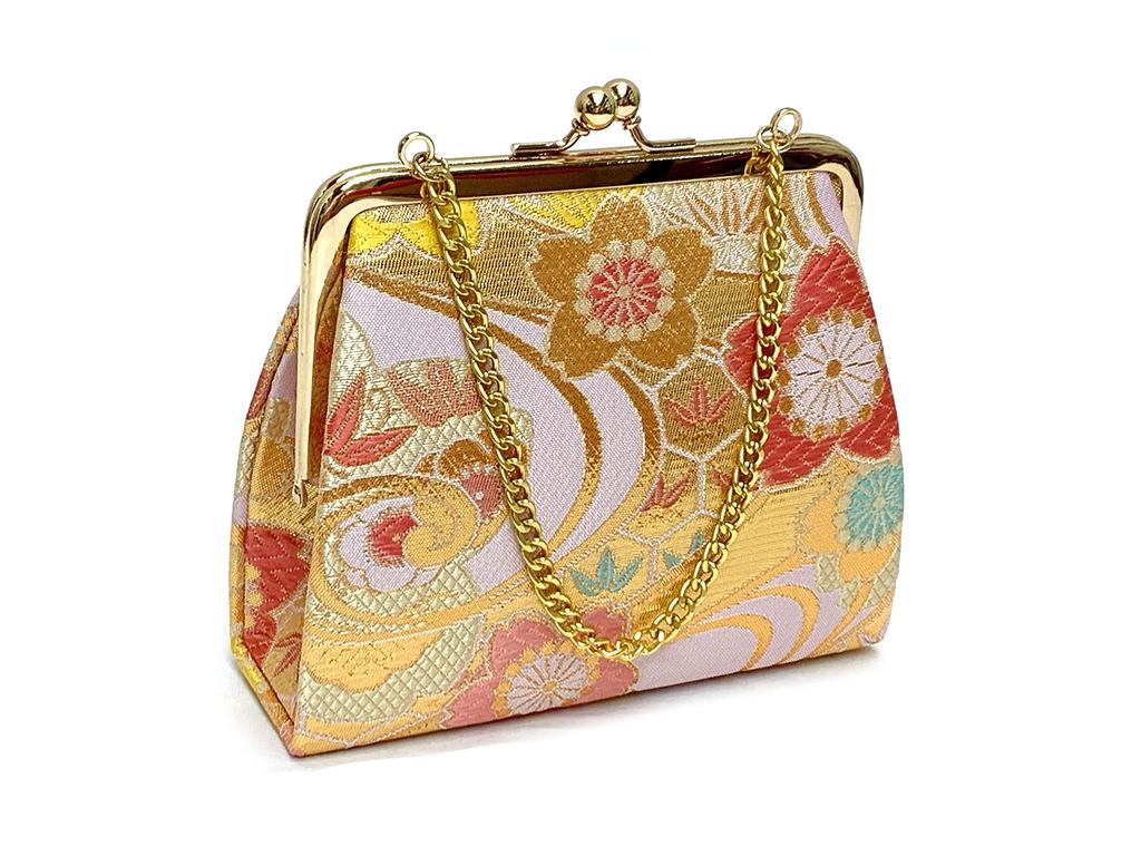 Muromachi Obi Hakoseko Set years Girls Pair Set Hakoseko Set Knot Obi Set pink x cherry blossoms and running FPS23701 [Kyoto st. ] Shichi-Go-San (7