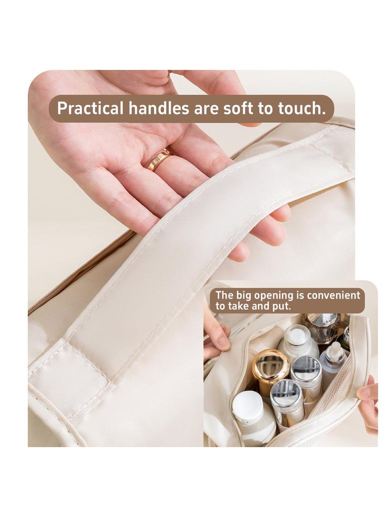 1PC Travel hook toiletry bag wholesale, toiletry and makeup bag, portable, large capacity, dry and wet separation, hand-held