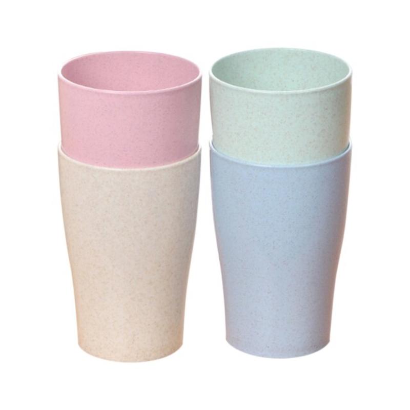 

Reusable Kids Drinking Cup for Adults (13.5 oz) Healthy Straw Drum 4 Colorful Dishwashers