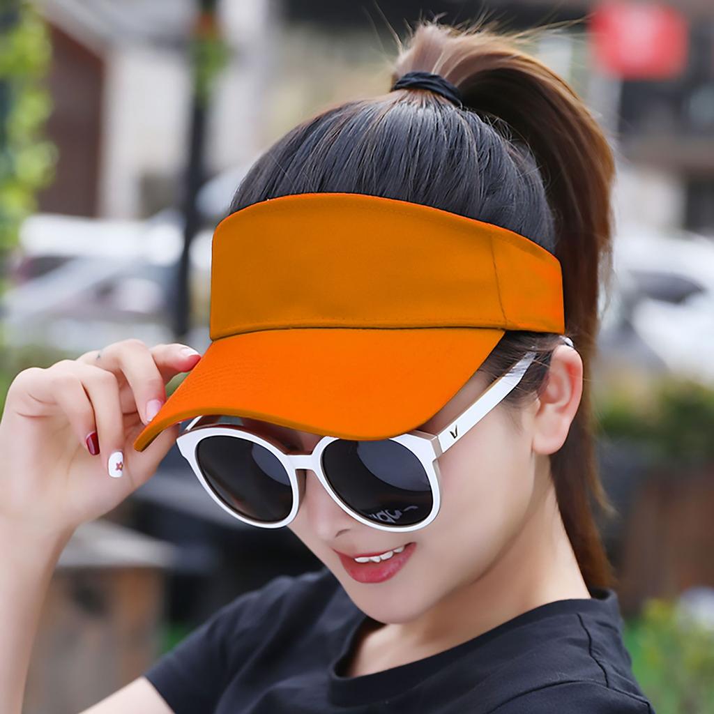 Pure Cotton Summer Sunshade and Sunscreen Empty Top Hat