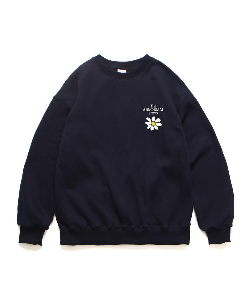 ABNORMALTHING Flower Crewneck Dark Grey