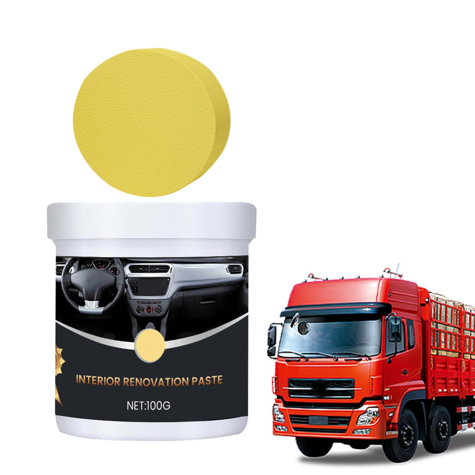 

100g Car Interior Polish Leather Repair Cream Car Leather Balm Car Interior Dashboard Restorer See description