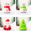 6/20 szt. Prezenty na przyjęcie bożonarodzeniowe Dekoracja Kreskówkowy choinka Staruszek Bałwan Autka na naciąg Zabawki Prezenty na przyjęcie urodzinowe dla dzieci