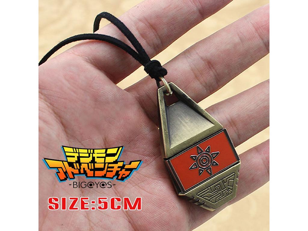 Original Digimon Digivice Keychain Pendant Courage Friendship Hope Dragon Emblem Collection Decoration Ornaments Model Toy Gifts