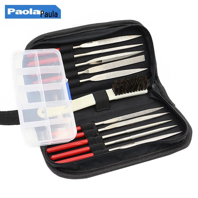 Paola 13-Piece Diamond File Set 4x160mm