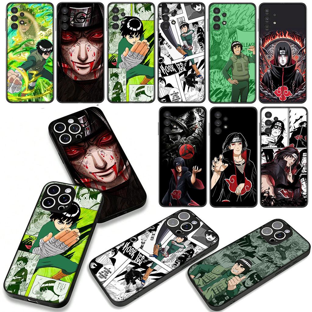 Rock Lee Narutos Uchiha Itachi Phone Cover Case for OPPO A54 A40 A60 A80 A18 A16 A17 A38 A78 A79 A57 A55 A96 A15 A12 Casing