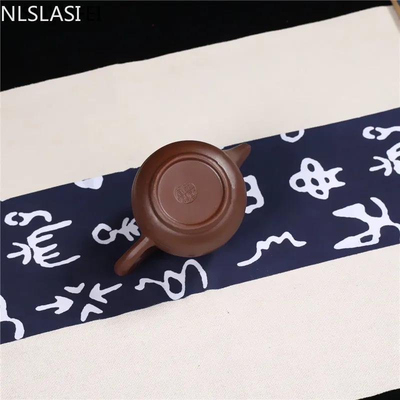 NLSLASI 90ml konvičky Čínský styl Čajový set Yixing Zisha Ručně vyráběná čajová konvička Cestovní čajový set Čínský čajový obřad Dárek tetera