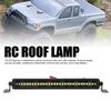 RC Light Bar 30 LED 5.4 Inch Aluminum Alloy Super Bright RC Car Roof Lamp Spotlight for Axial SCX10 1/10 RC Crawler Cars