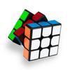 Findbetter MOYU 3x3 Competition Cube Nomag Non-Magnetic WCA Standard Logo-Free Smooth Rotation Black Core Six Colors PVC Stickers Educational Toy