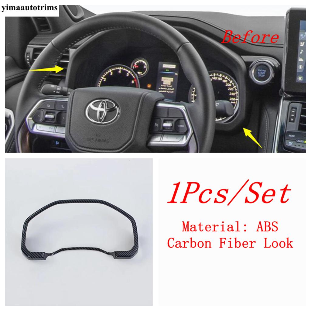 Window Lift / Steering Wheel / Water Cup / Side Air AC Vent Cover Trim Accessories For Toyota Land Cruiser 300 LC300  - 2025