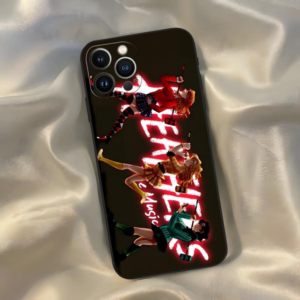 Heathers The Musical Phone Case for Iphone 15 14 13 12 11 Pro Max Xr X Xs Mini 8 Plus SE 2022 Black Soft Silicone Cover