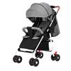 Poussette compacte pliable avec inclinaison à une main et fonction de transport