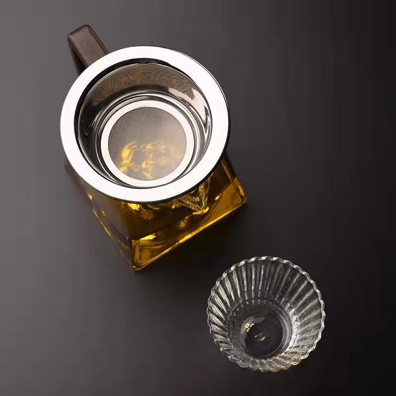 Snow Mountain High-Temperature Glass Fairness Cup