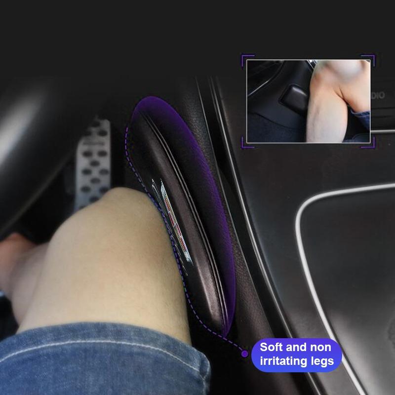 Car Sticker Knee Pad Interior Pillow Pad Comfortable Cushion Memory Headrest For Cadillac CTS STS DTS SRX XLR ATX Escalade Seville Tiburon