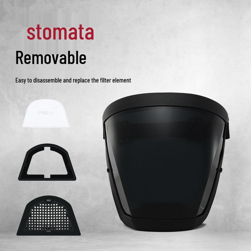 High-Definition Transparent Anti-Droplet Dustproof Protective Face Shield Goggles for Cycling