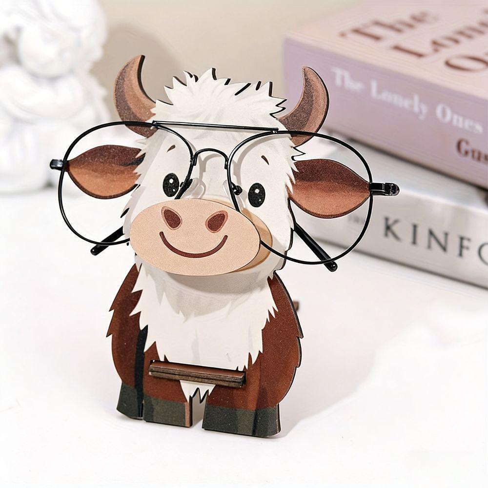 Hand-carved Animal Glasses Frame 3D Eyeglass Rack Cute Glasses Display Stand  Home Decor