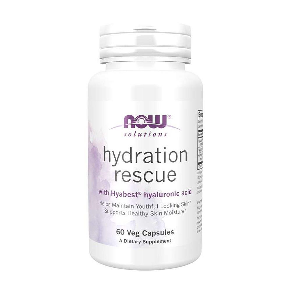 Solutions Hydration Rescue with Hyabest Hyaluronic Acid, 60 Veg Capsules