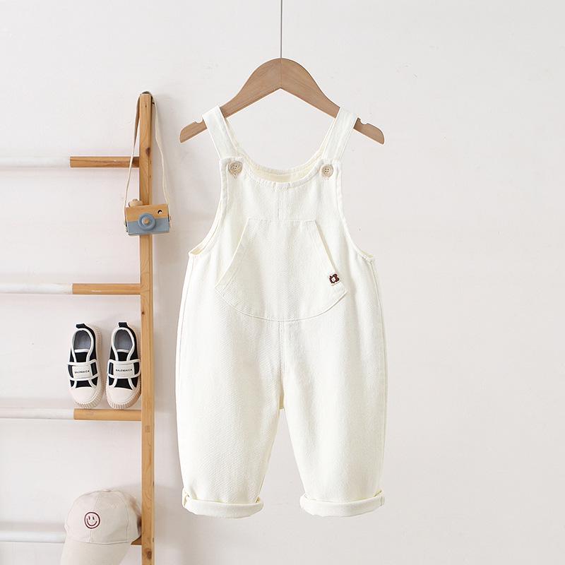 

Корейский весенний 2025 трансграничный детский комбинезон: Милые детские штанишки для 0-3 лет Size 120 (Suggested Height 100-105cm)