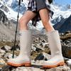 Super Soft and Good-looking Rain Shoes Women's New Velvet Commuter Rain Boots Anti-skid Rubber Shoes