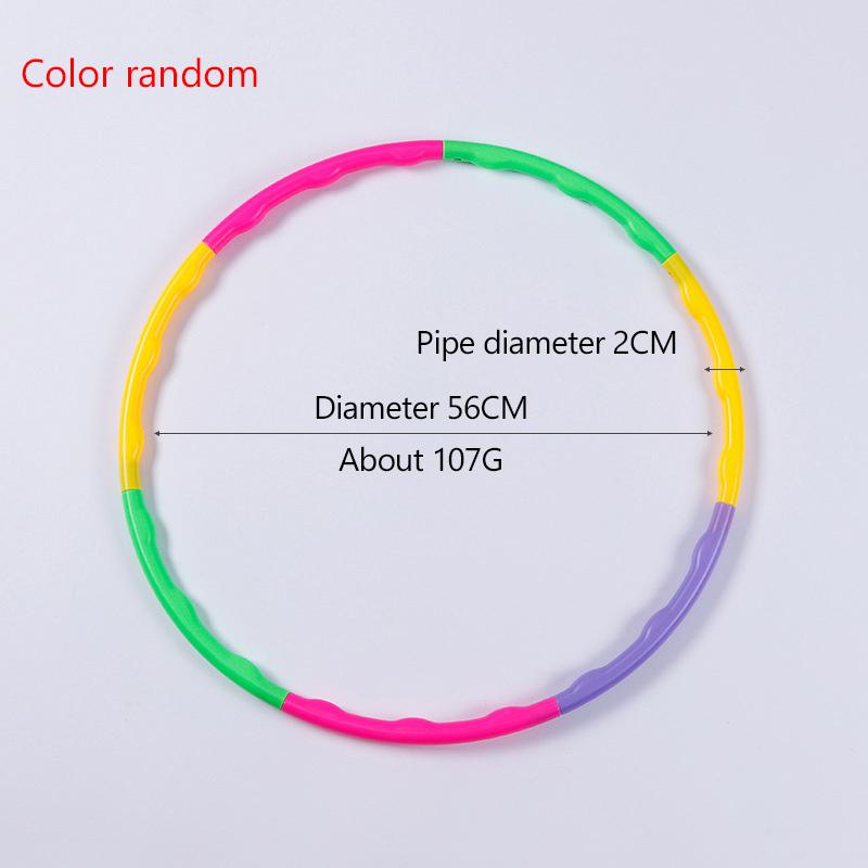 

Спорт Съемный Цветной Обруч Оборудование Для Детей Портативный Упражнения Пластик Фитнес Тренировочный Круг Детские Лучшие Подарки